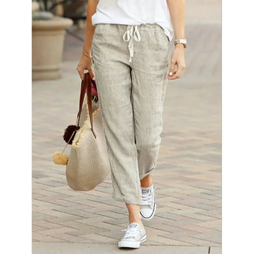 Casual Loose Fit Pants Women