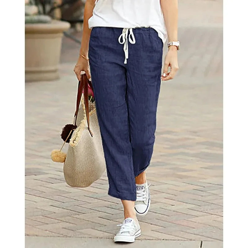 Casual Loose Fit Pants Women