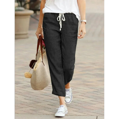 Casual Loose Fit Pants Women